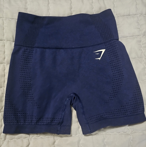 Gymshark Blue Athletic Shorts for Performance - Picture 1 of 9